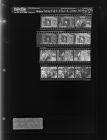 Woman talking to girls in front of campus building (12 Negatives), October 13-14, 1966 [Sleeve 36, Folder c, Box 41]